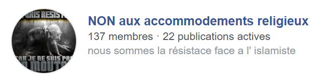 La résistace face èa l'islamiste