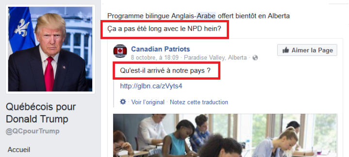 zz 8 oct Qbc pour D Trump