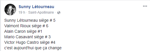 Équipe de Létourneau