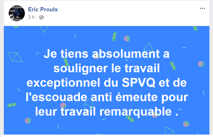 z3 Éric Proulx et les flics