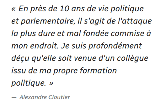 z4c Cloutier menacé