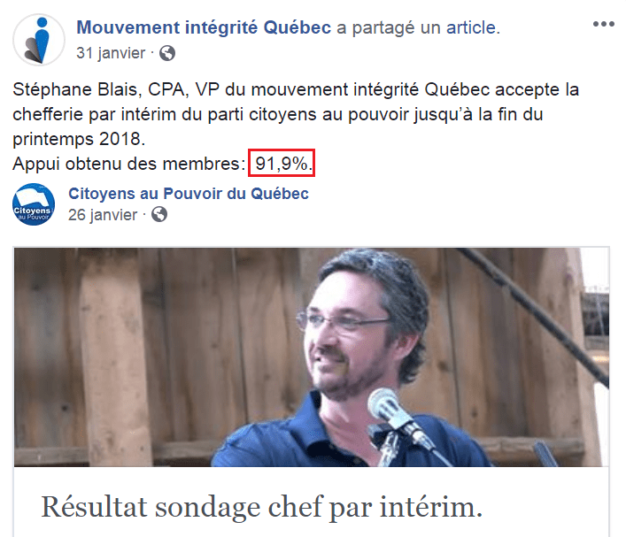 z2a blais chef par intérim