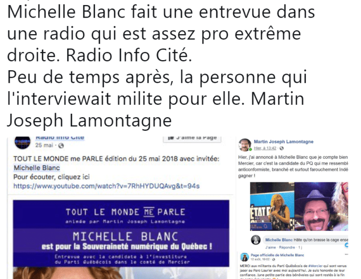 z3 elle passe à la radio de Lamontagne