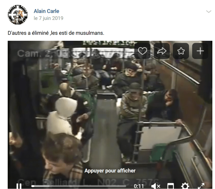 éliminer les musulamns+